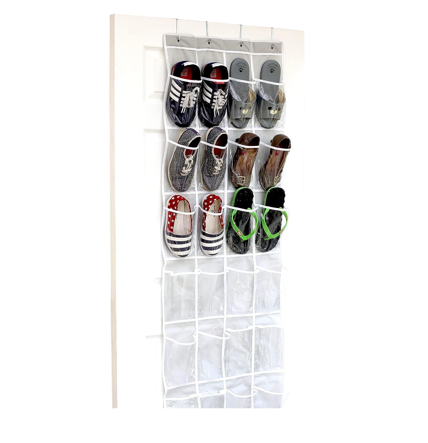Organizador De Zapatos Colgante 24 Bolsi